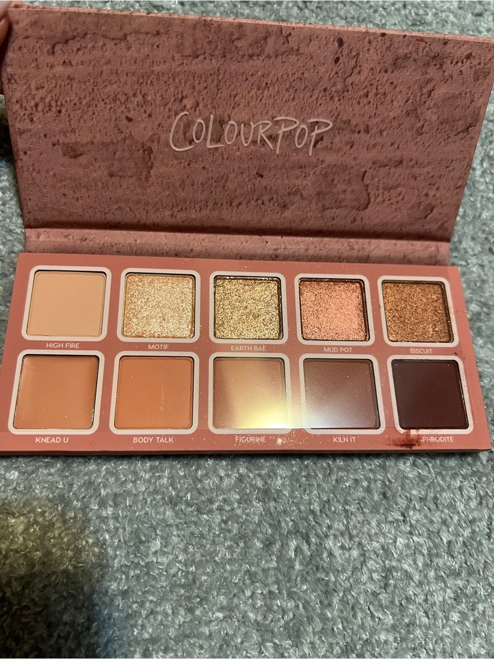 Colourpop Clay It Cool Eyeshadow Palette